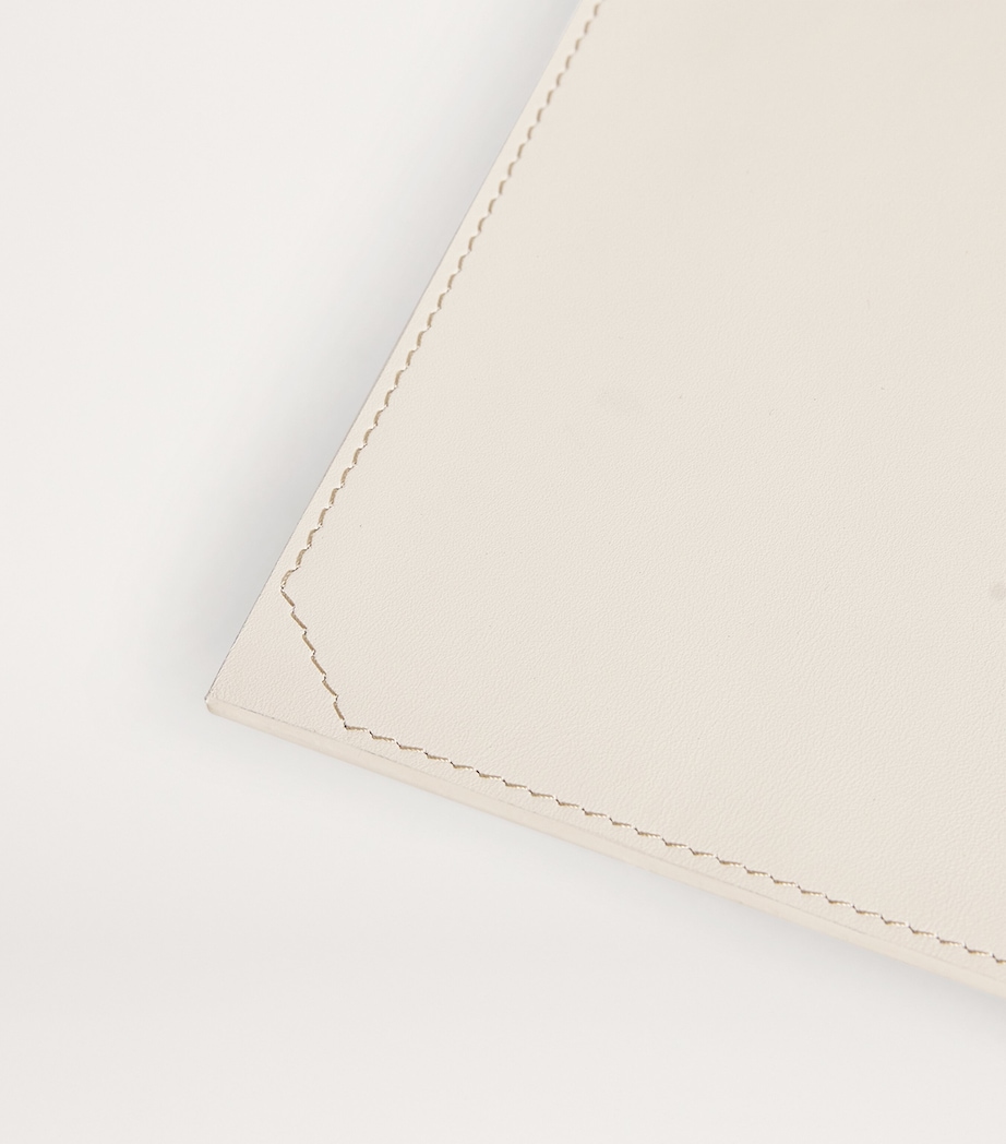 Leather Desk Mat OYSTER Image 2