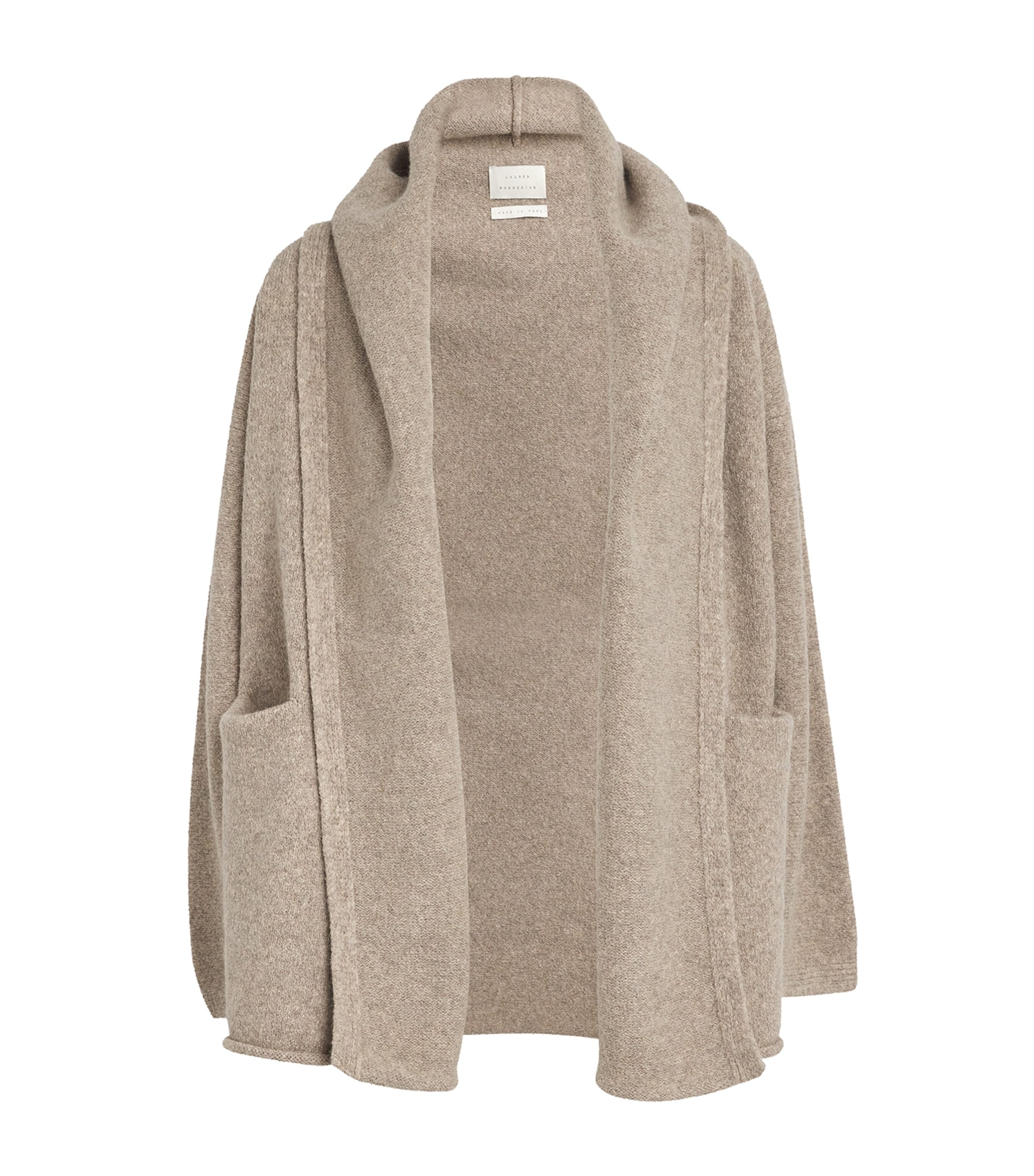 Lauren Manoogian Merino Wool-alpaca Hoodie In Neutral