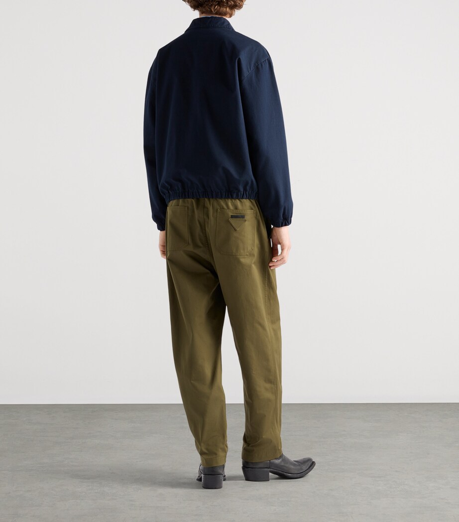 Cotton Slim Fit Trousers F0161 Image 5