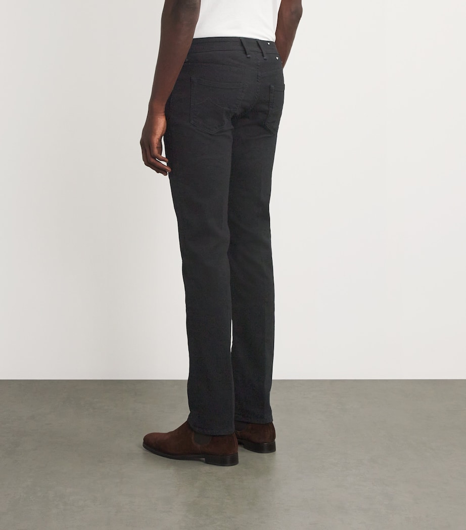 Lizardskin-Patch Bard Slim Jeans 001D Image 4