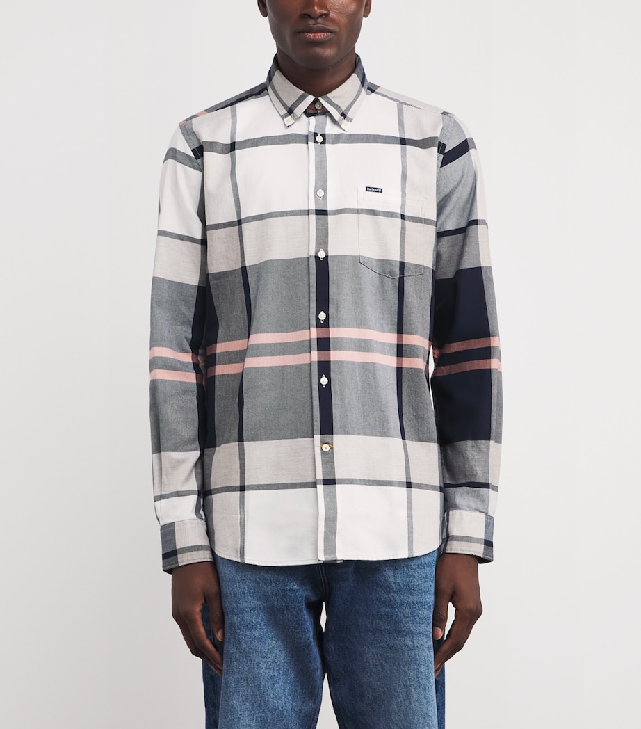 Cotton Tailored Dunoon Shirt RIVERSTONE TARTAN Image 3