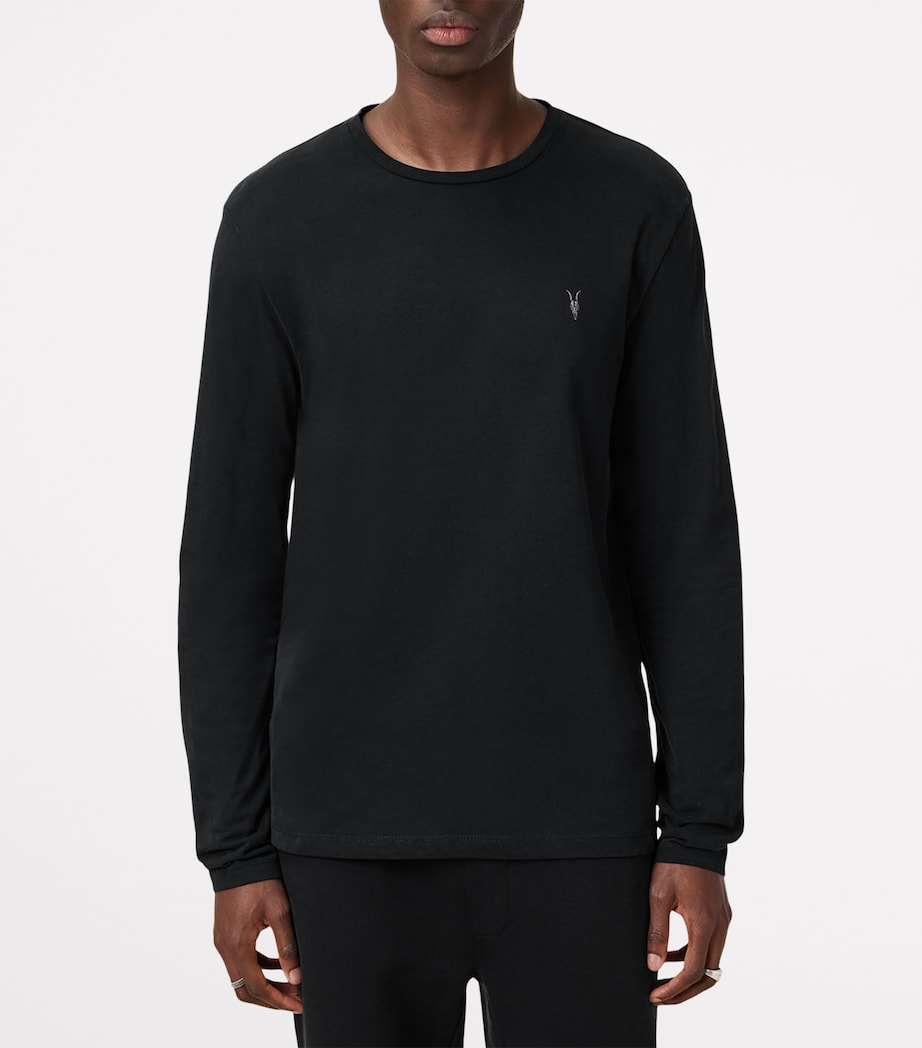 Cotton Brace T-Shirt JET BLACK Image 4