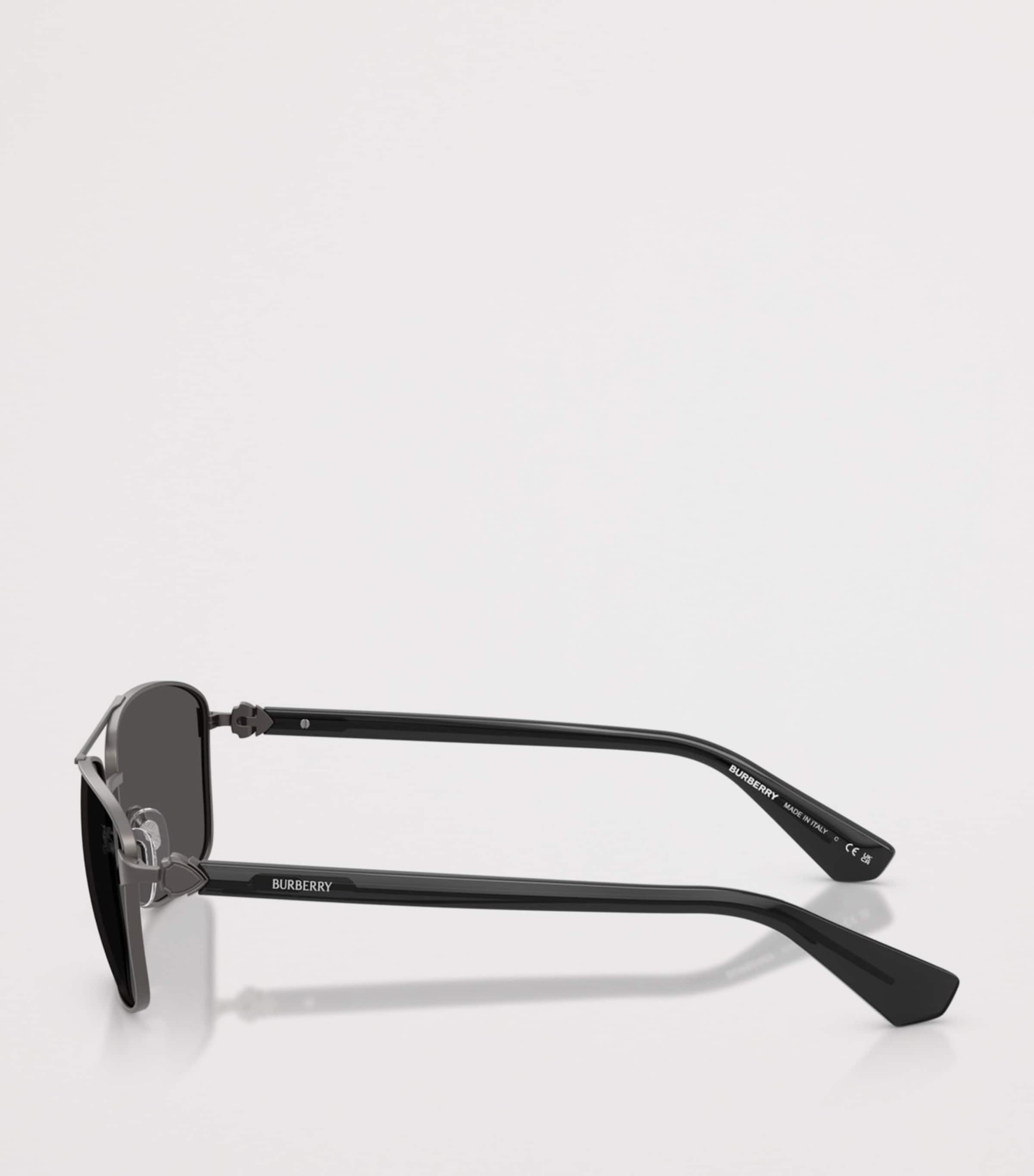 Burberry Metal Pilot Sunglasses Image 3