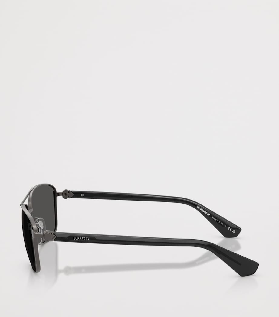 Burberry Metal Pilot Sunglasses Image 3