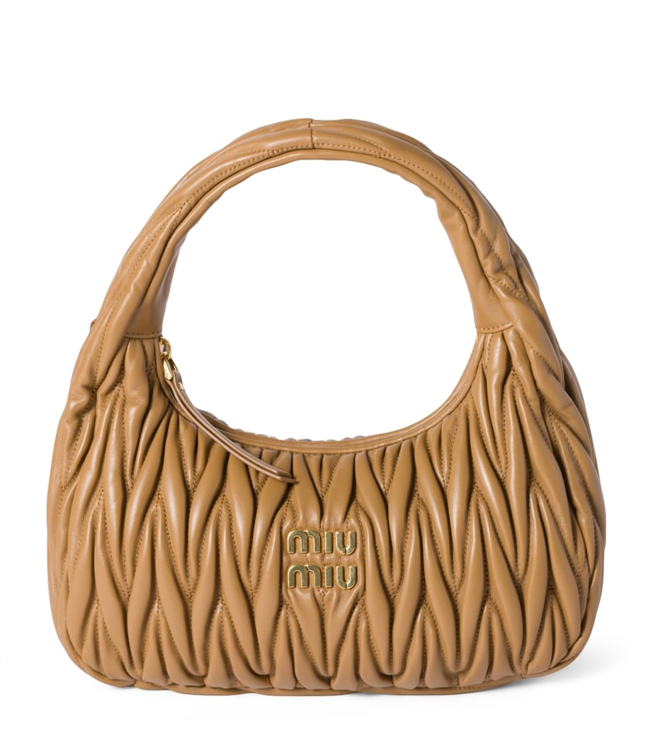 Matelassé Lambskin Wander Top-Handle Bag F098L Image 1