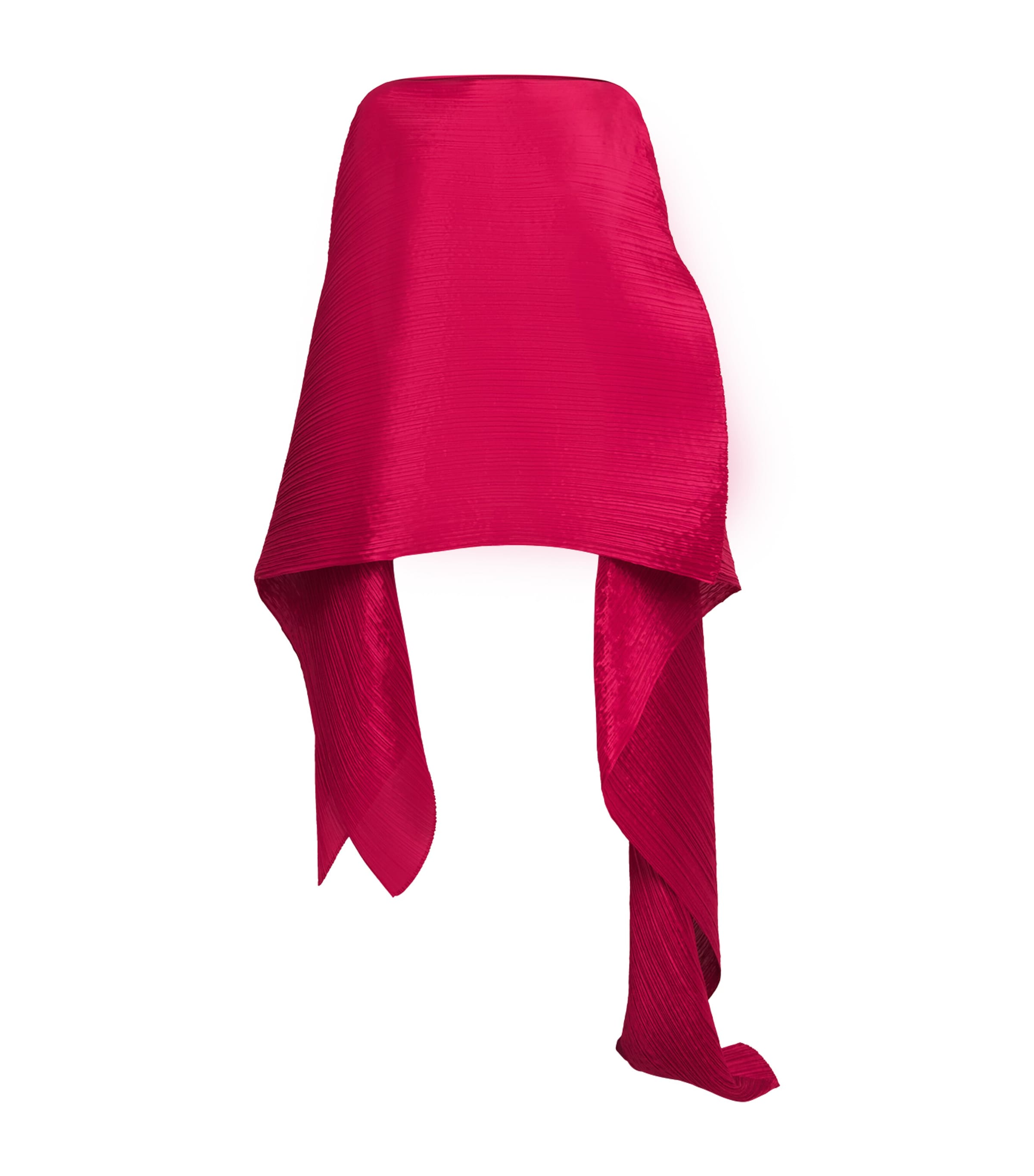 Pleats Please Issey Miyake Pink Colorful Madame-T May Stole