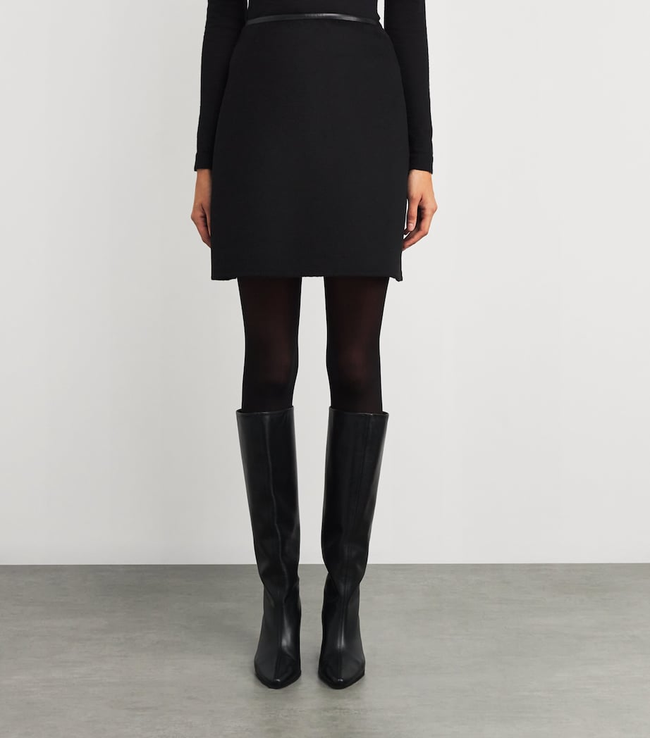 Wool-Cashmere Mini Skirt C99 Image 3