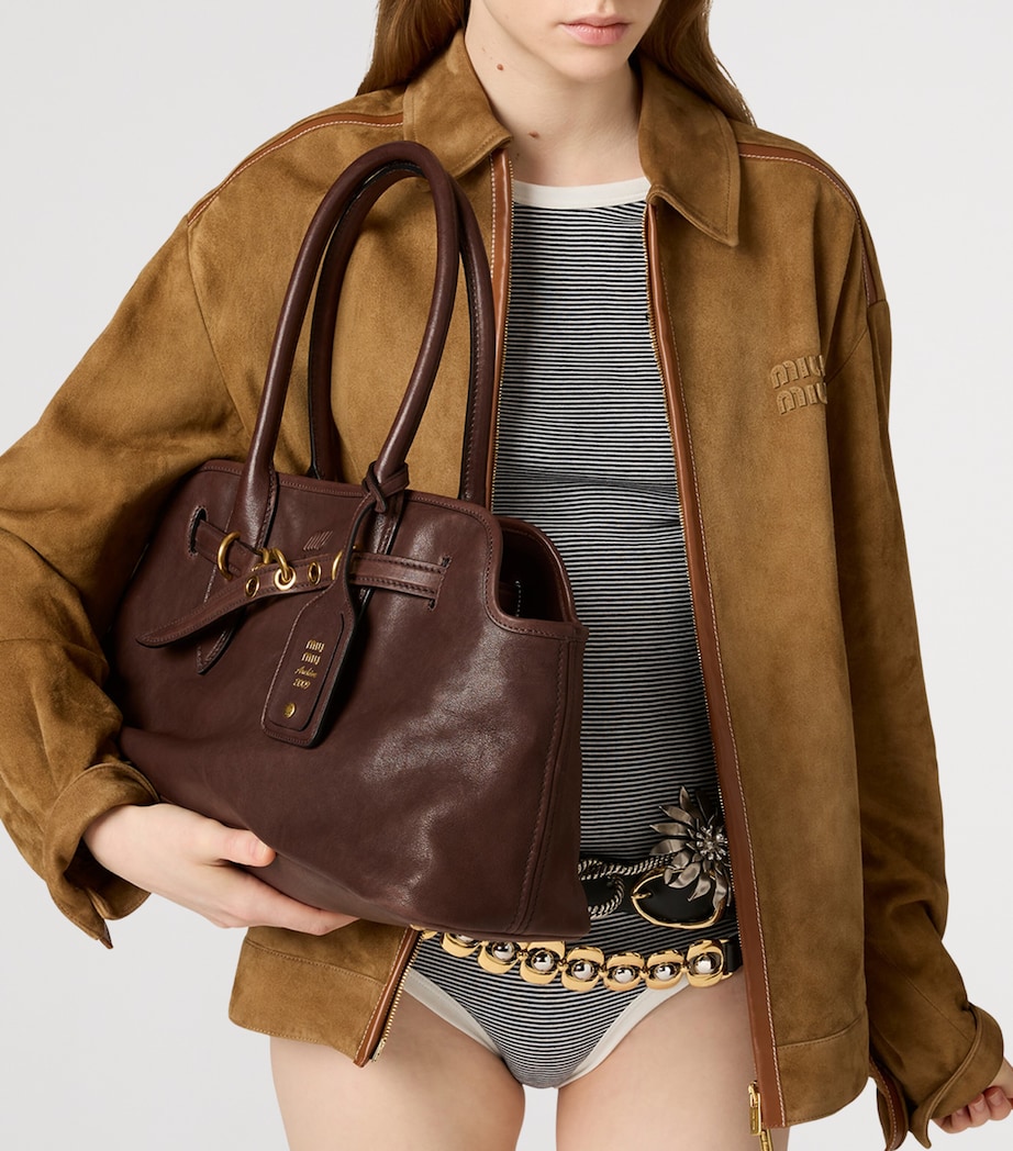 Suede Blouson Jacket F0JRS Image 4