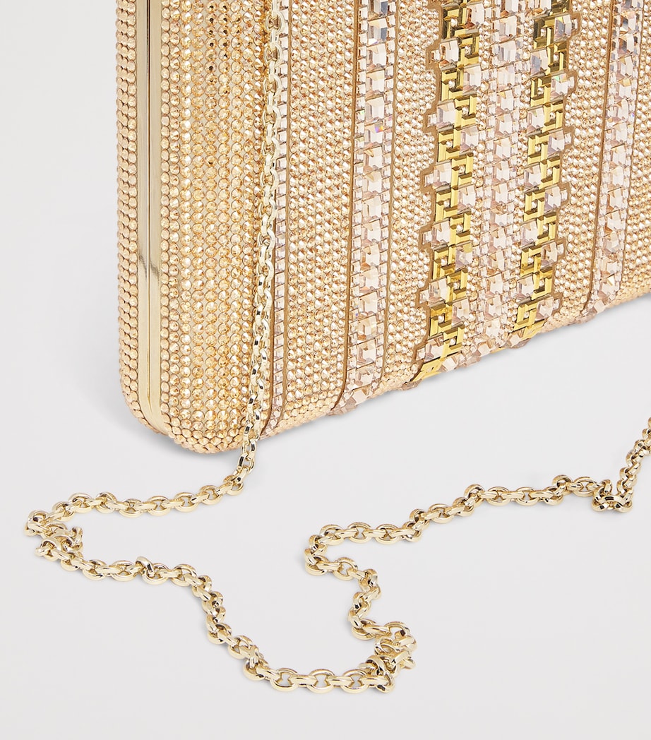 Crystal Lattice Slim Slide Clutch Bag CPRMT CHAM PROS MLT Image 6