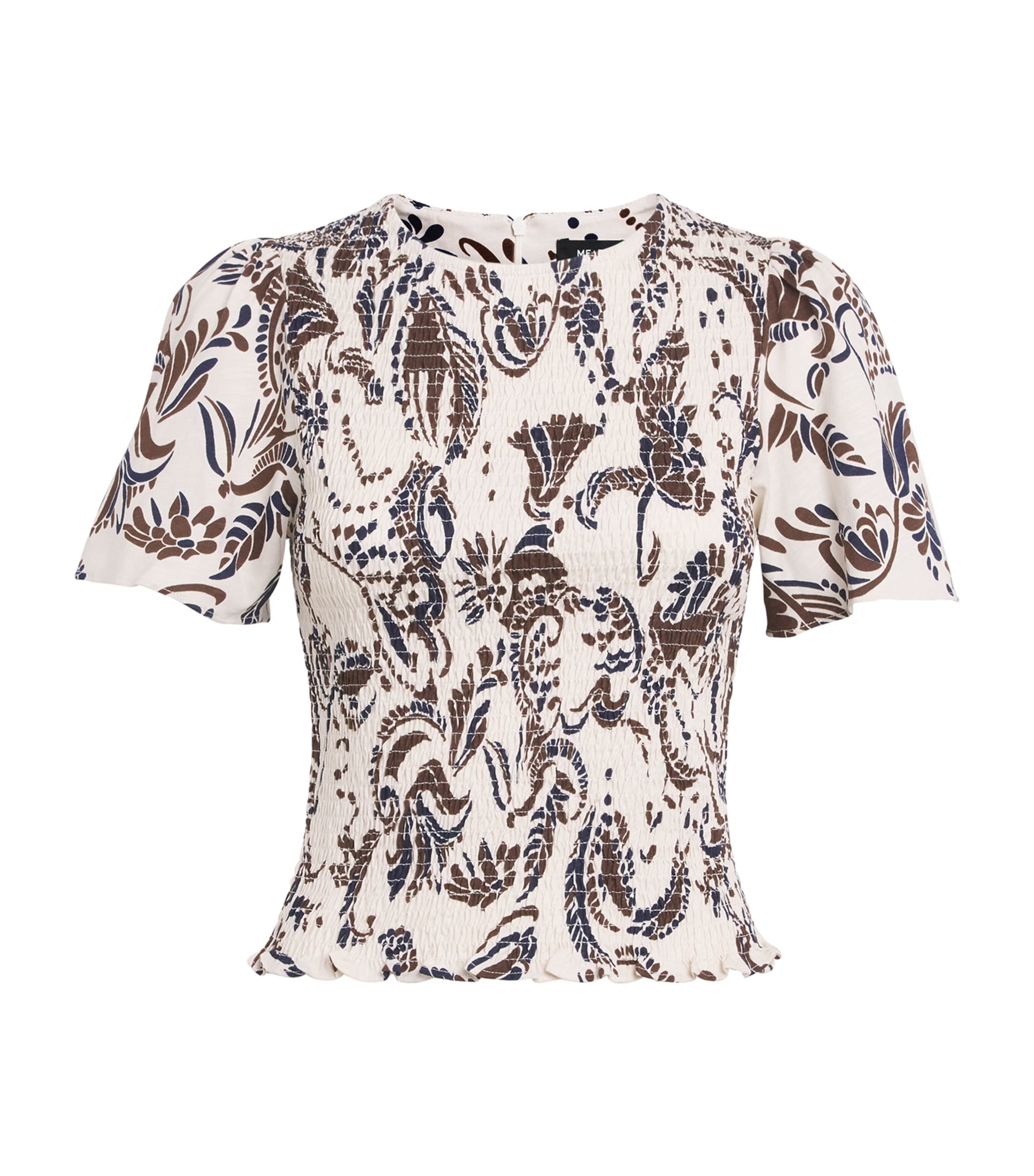 Me+em Cotton Paisley Top