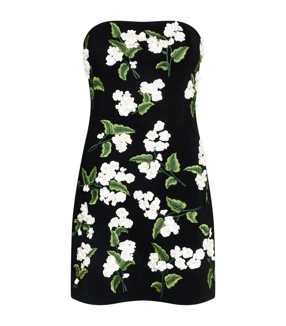 Embellished Velia Mini Gown G980 BLACK/OFF WHITE Image 1