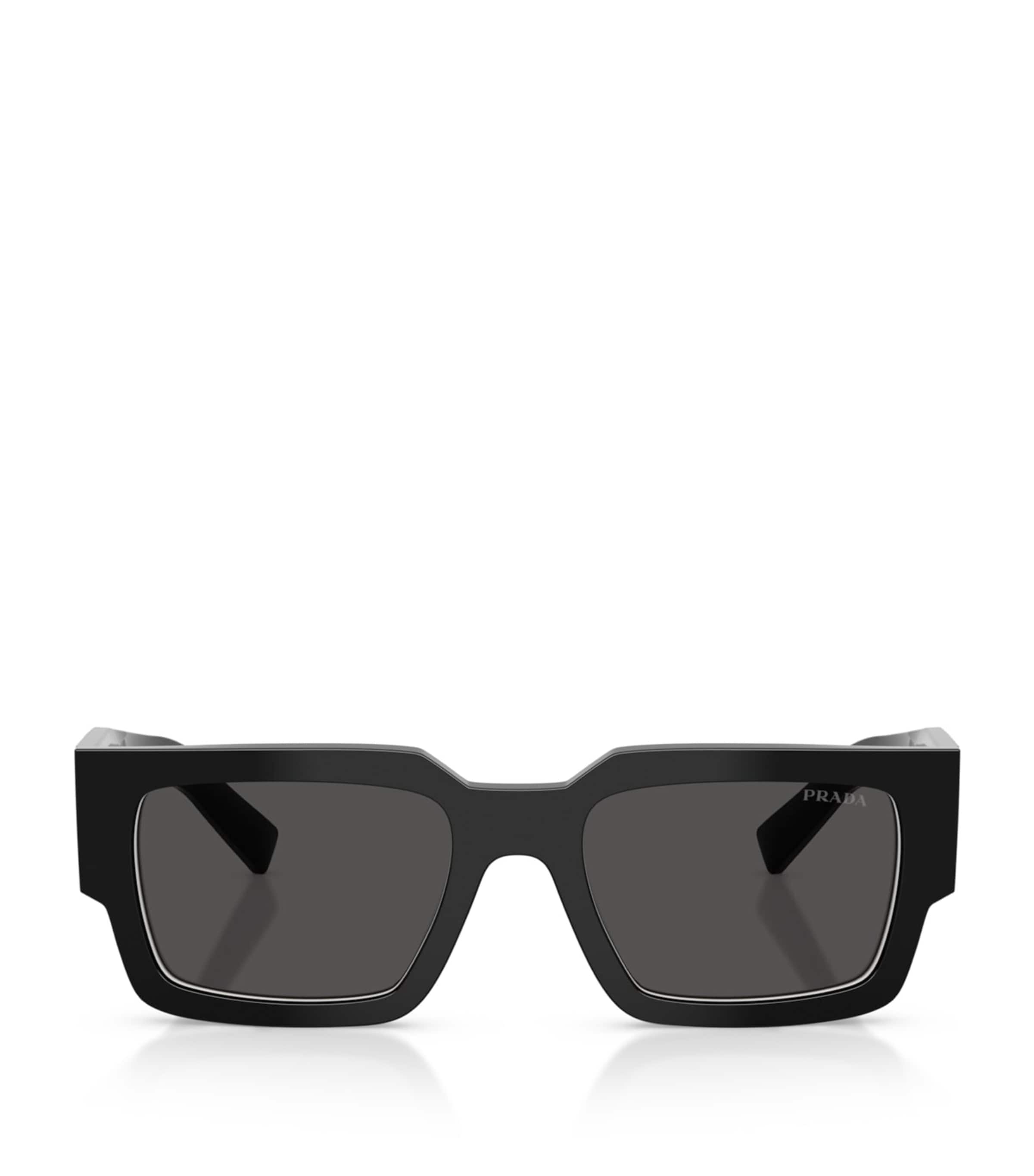 Acetate Rectangular Sunglasses 16K08Z Image 1