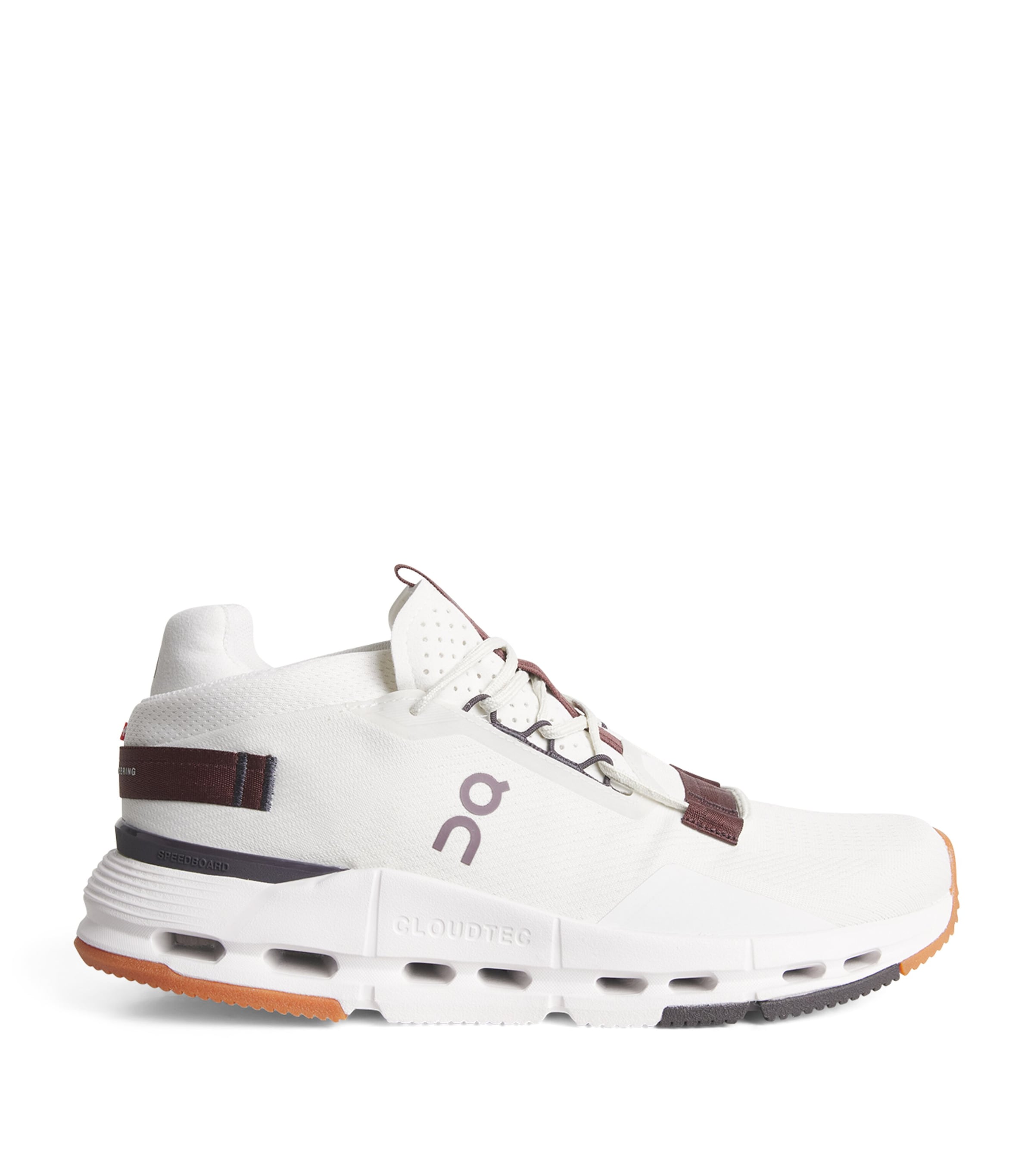 On Cloudnova 2 Panelled Mesh Sneakers In White