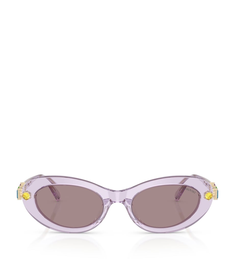 Swarovski Acetate Oval SK6042 Sunglasses Image 1