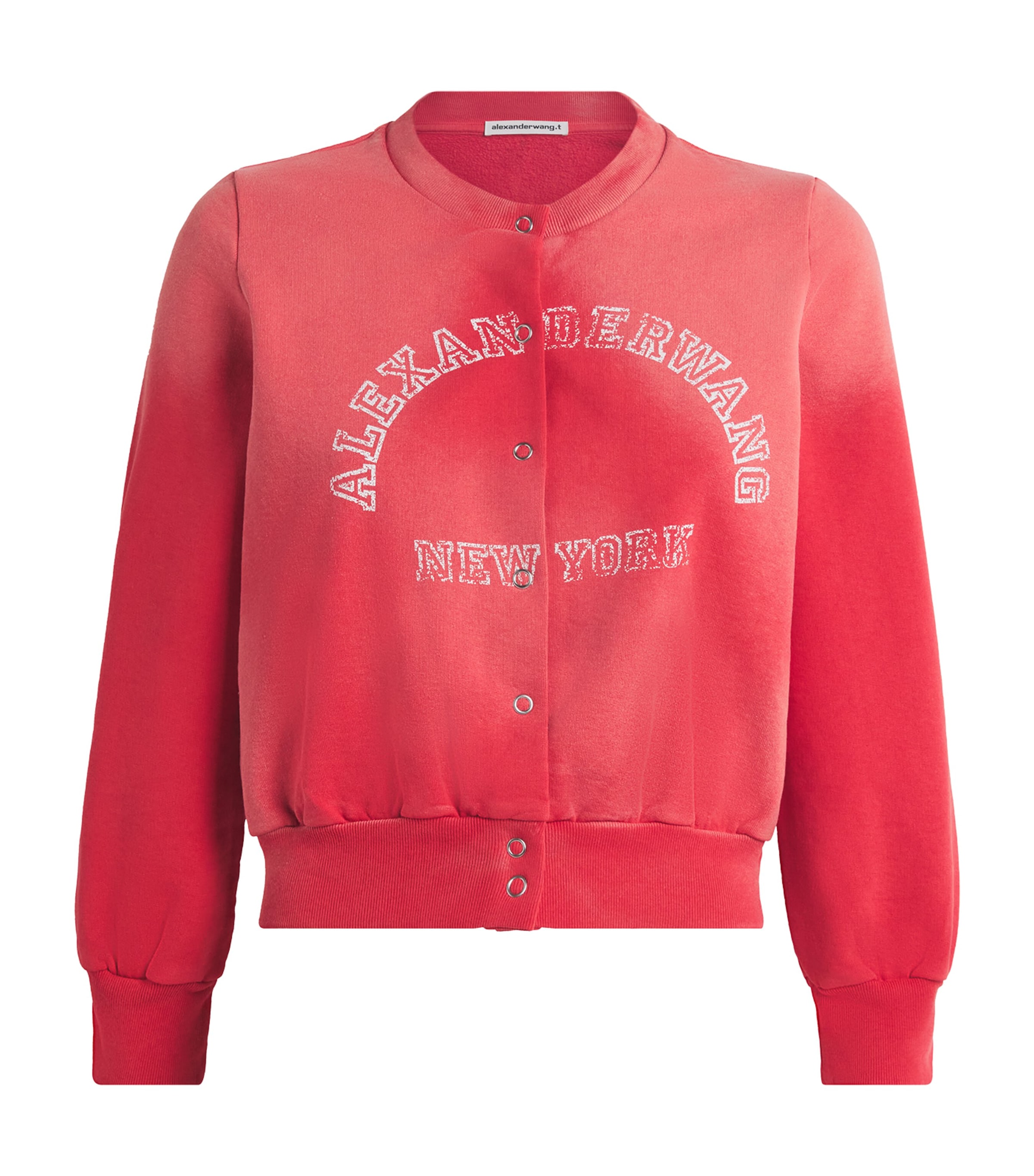 ALEXANDER WANG ORGANIC COTTON SHRUNKEN CARDIGAN