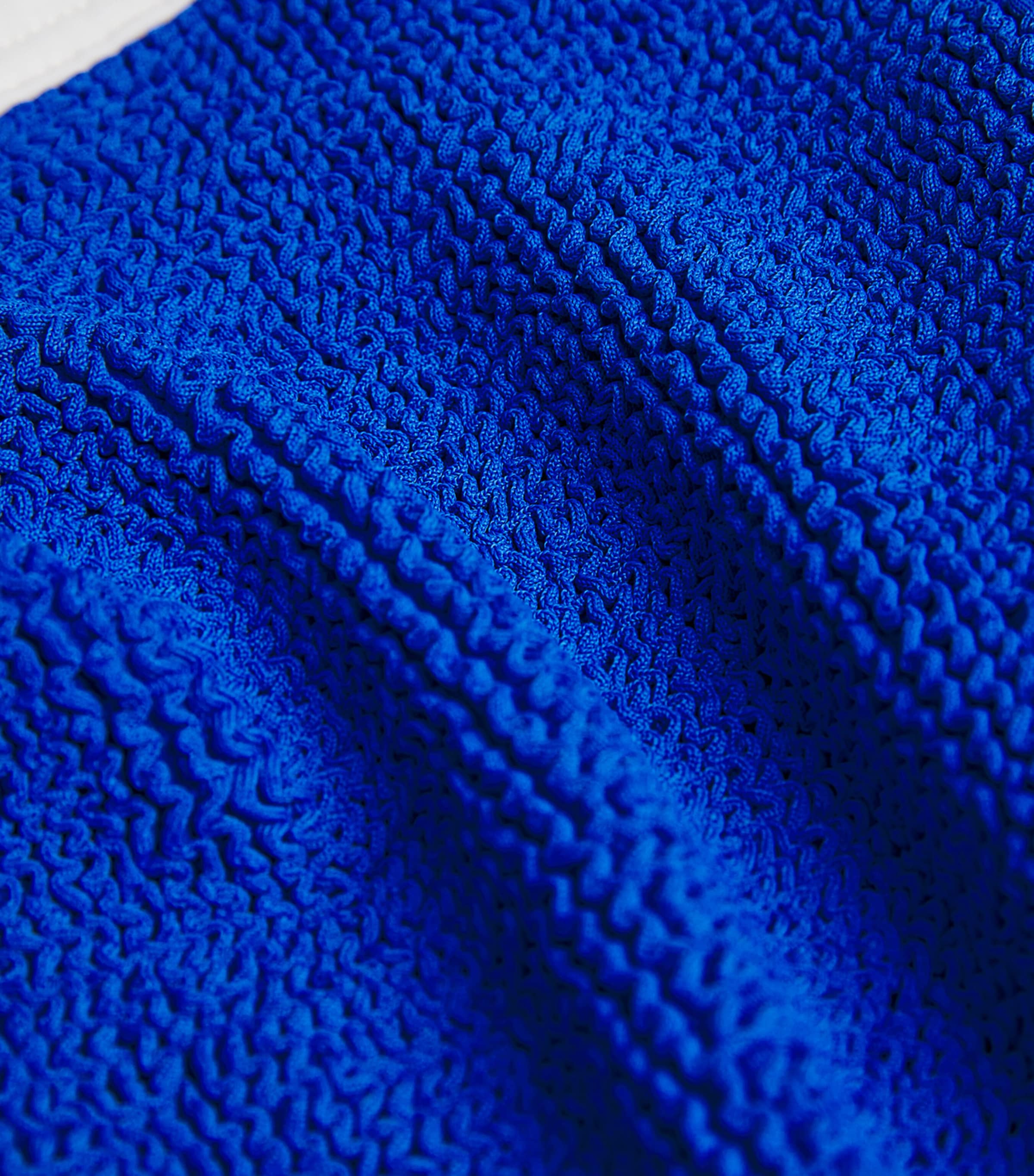Crinkled Swim Skirt ROYAL BLUE Image 2