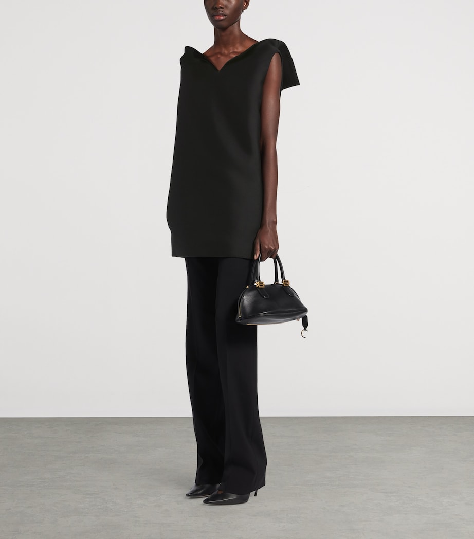 Balenciaga Womens Vareuse Mini Dress Image 2