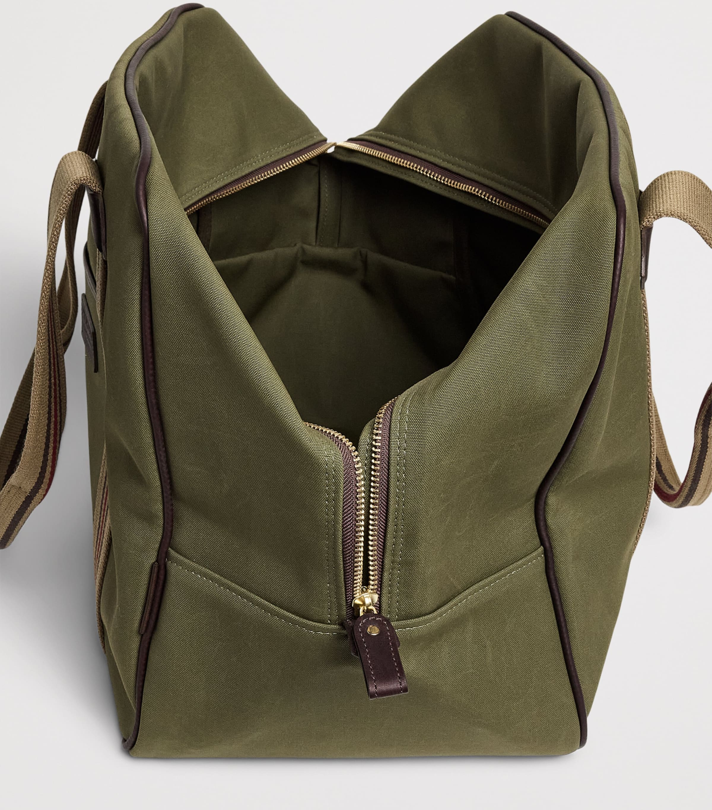 Purdey Small Canvas Field Tote Bag Khk Image 5