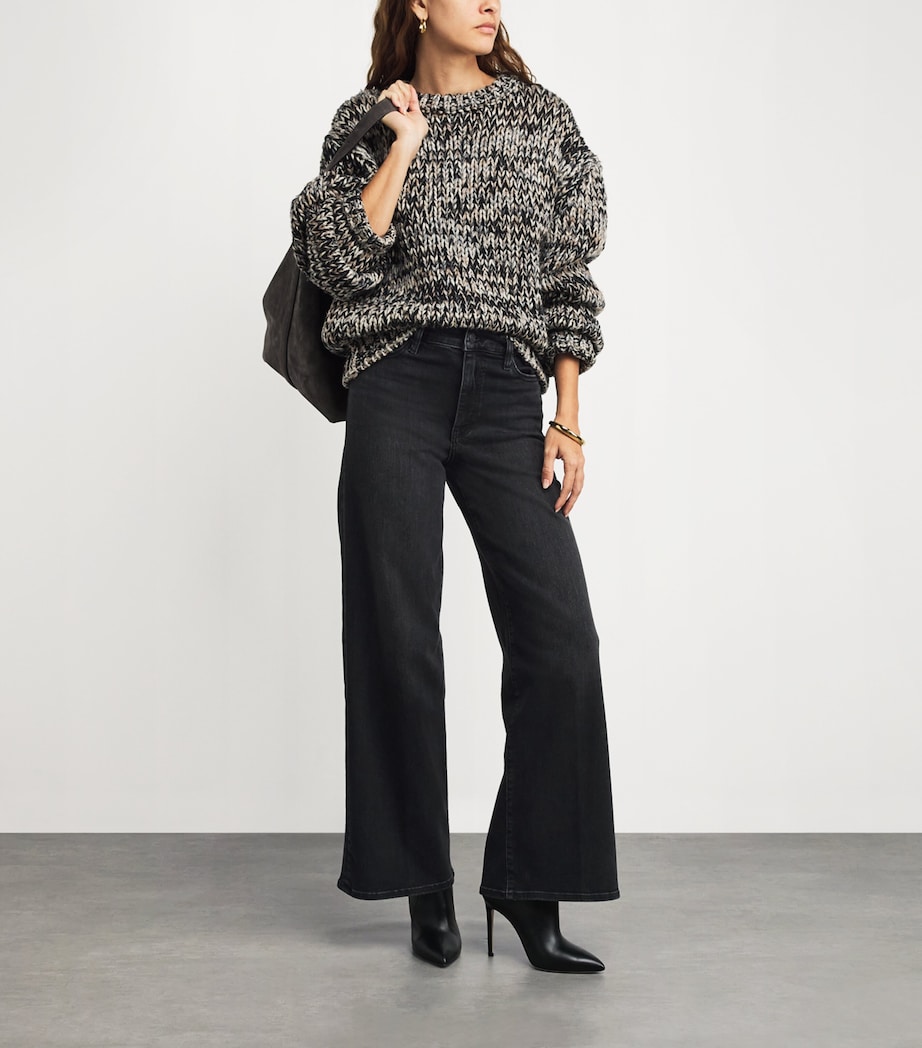 Le Slim Palazzo Wide-Leg Jeans STARSHIP Image 2