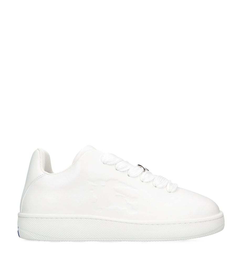 Burberry Leather Box Sneakers White Image 1
