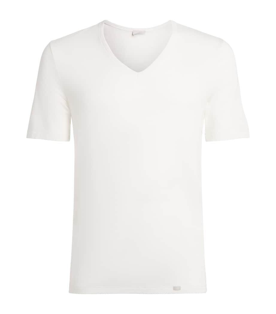 Natural Function V-Neck T-Shirt 0101 WHITE Image 1