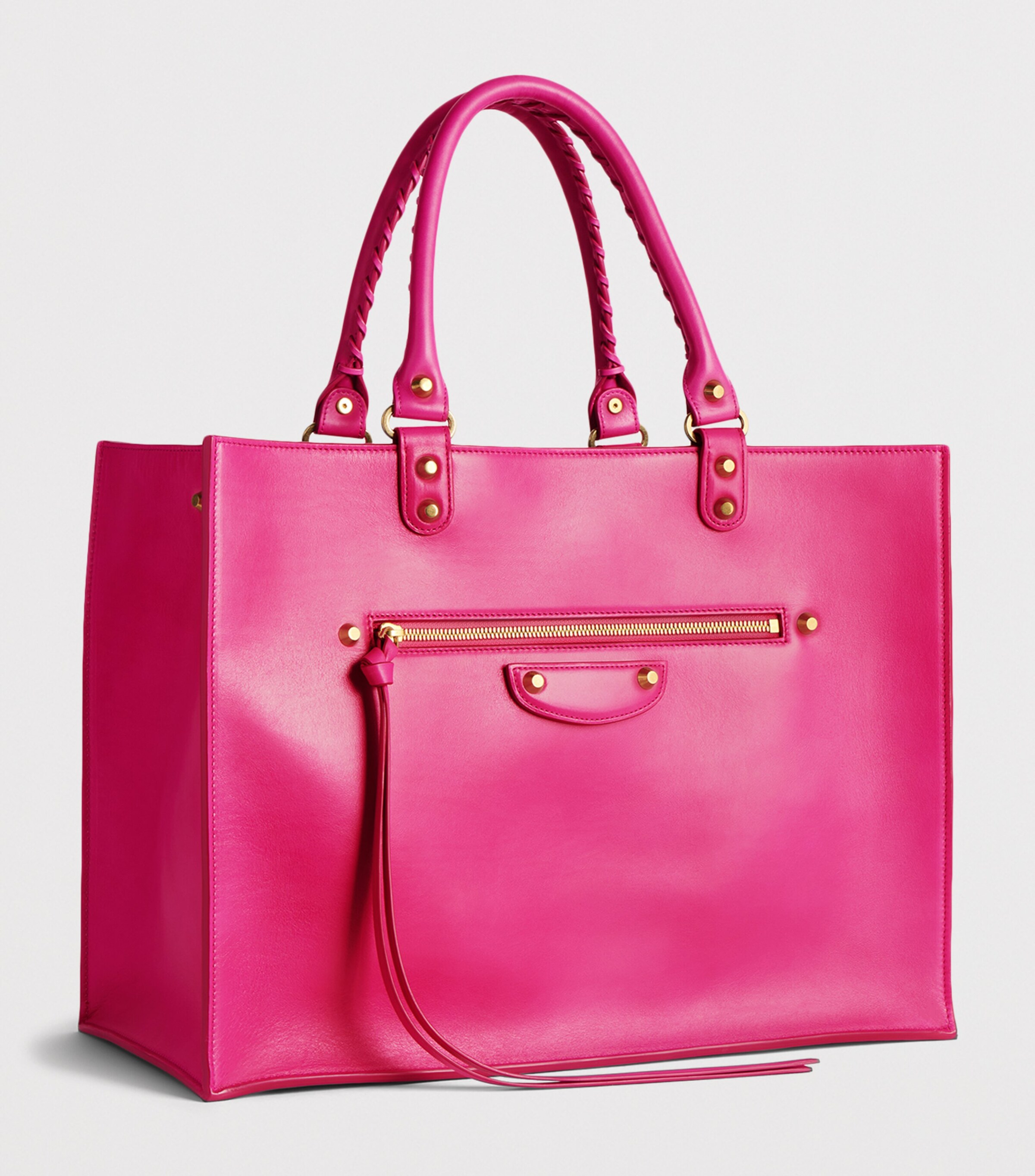 Balenciaga Large Leather Le City Tote Bag Image 4