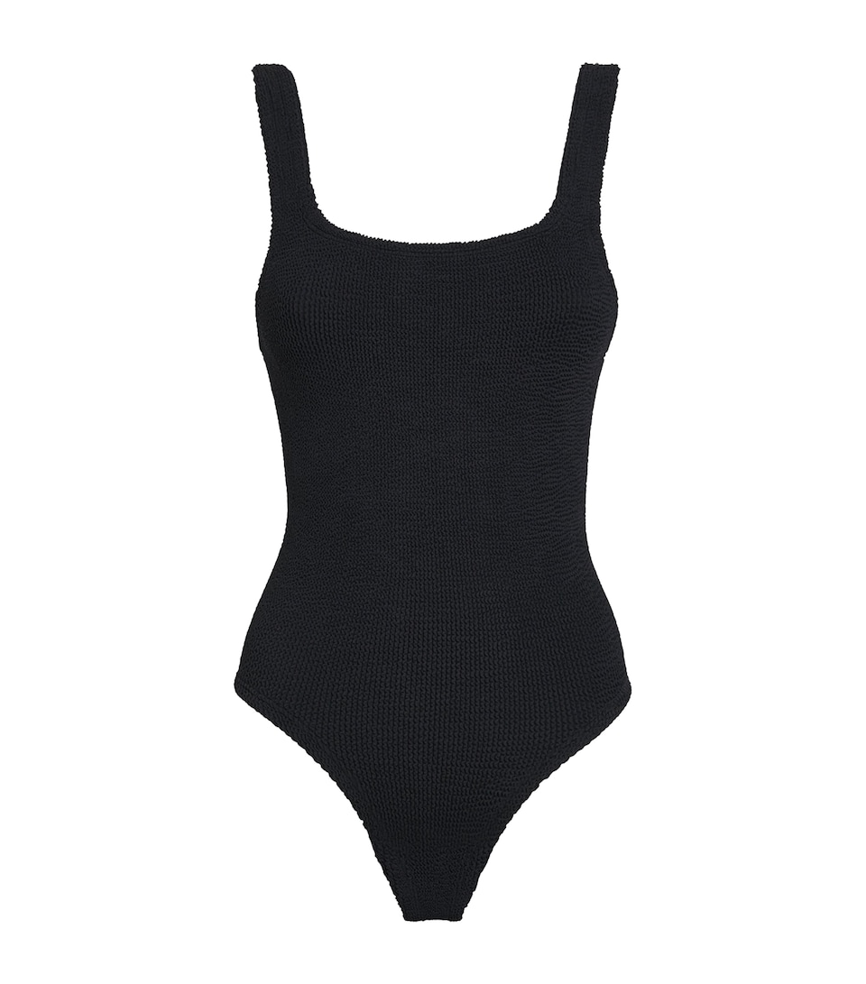 Coverage Square-Neck Swimsuit