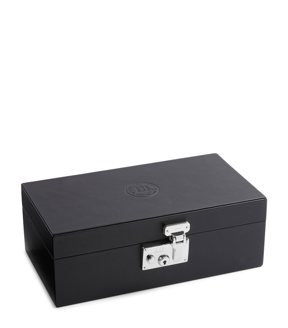 Leather 3-Piece Watch Box 001BLACK Image 1