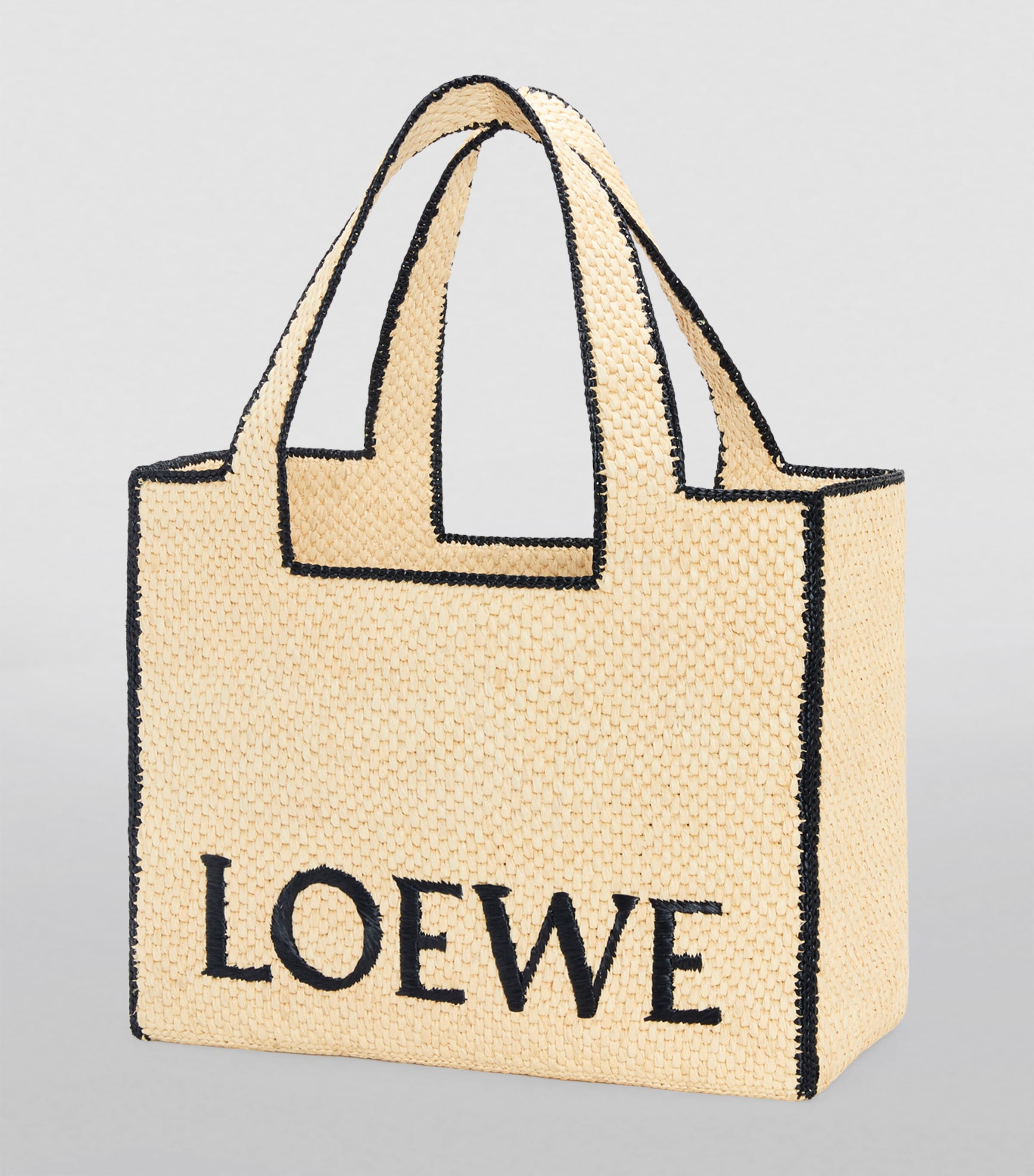 トートバッグ Loewe Paula's Ibiza Large \"Font Tote\" hand bag 0400018632525_BLACK?wid=600&