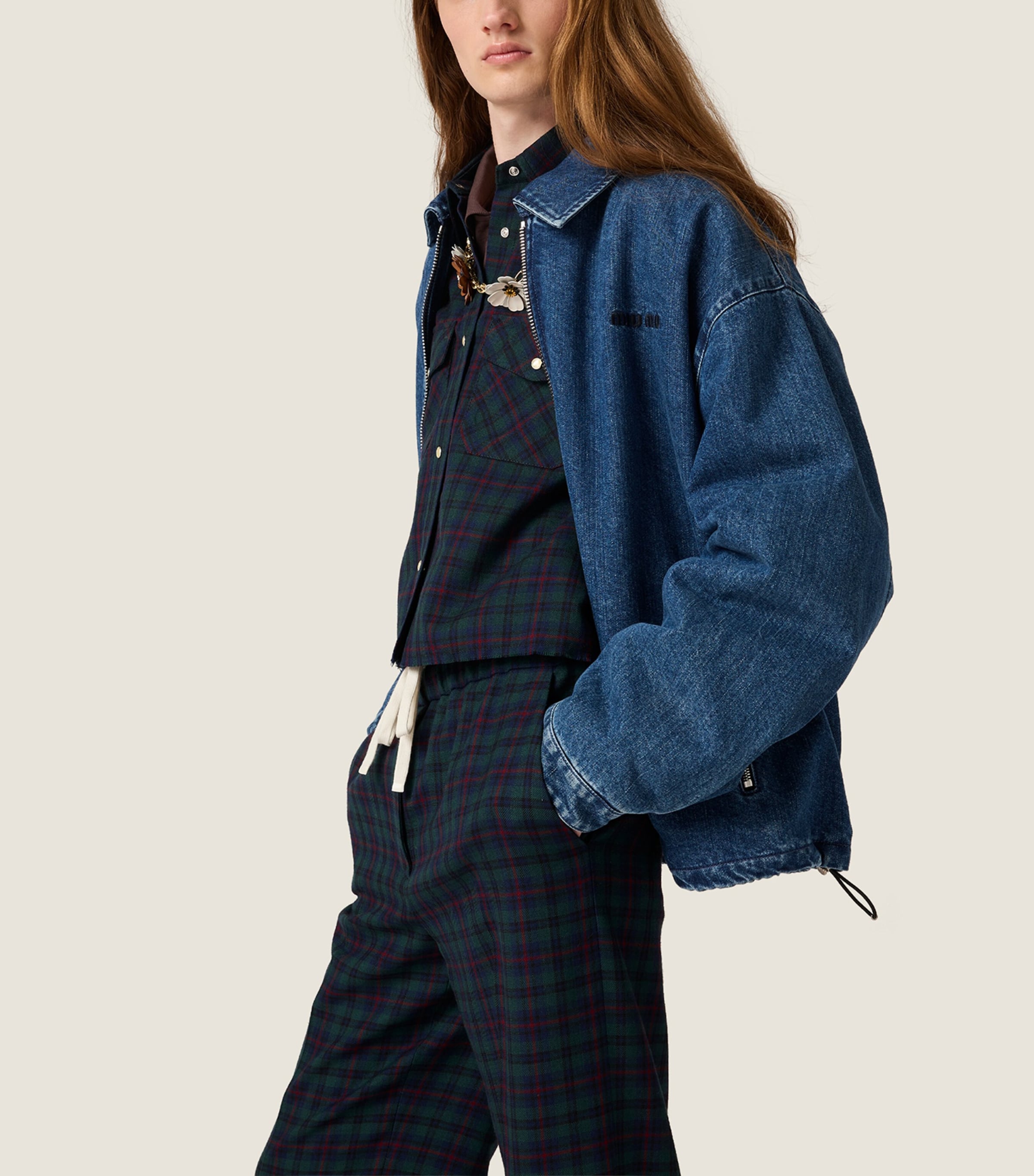 Fleece Plaid Shirt F0D3Z Image 4