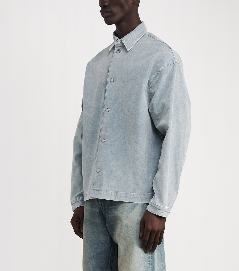 Cotton-Blend Corduroy Shirt CORDUROY POOL Image 3