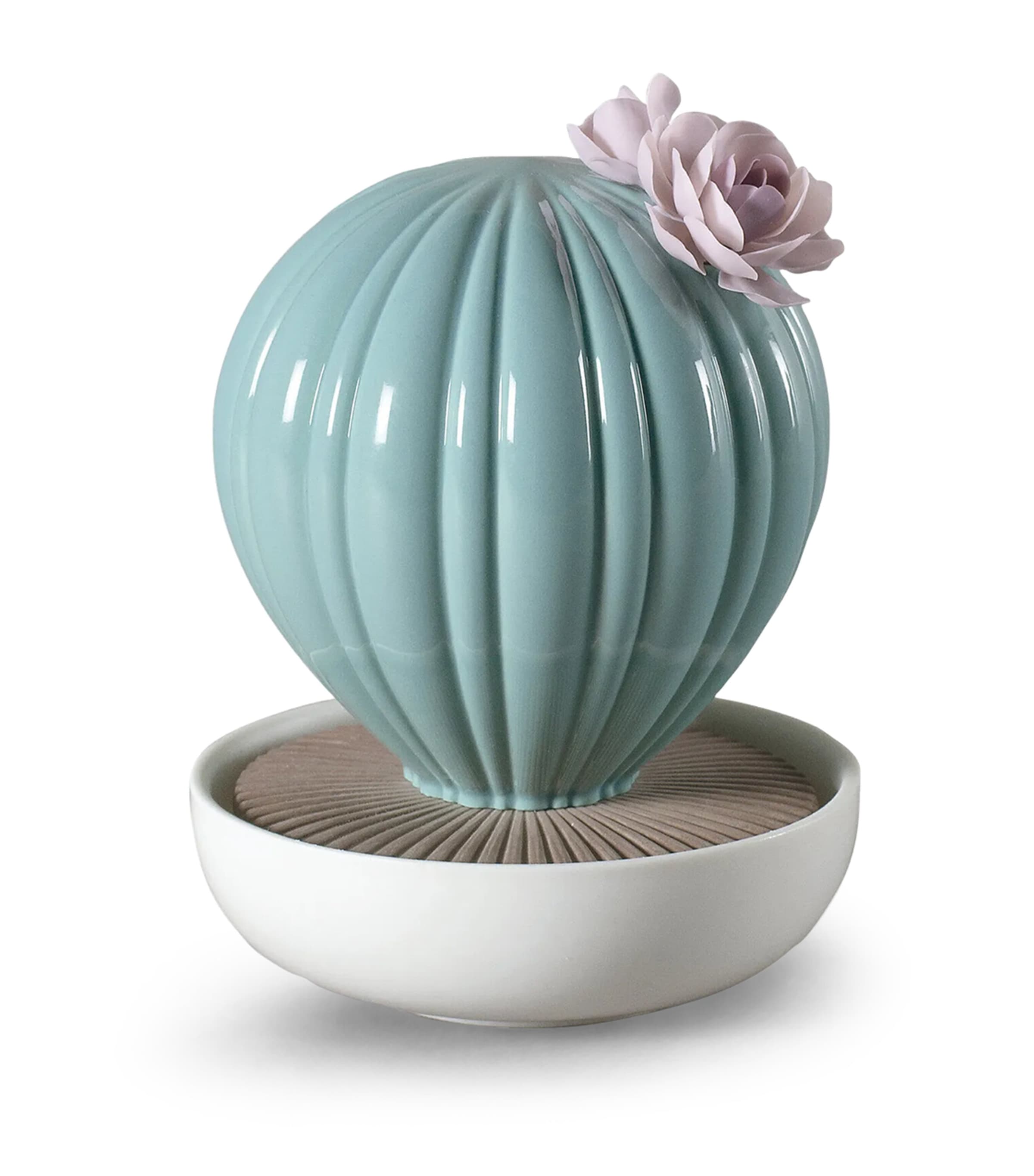 Lladrò Ferocactus Cactus Diffuser In Blue