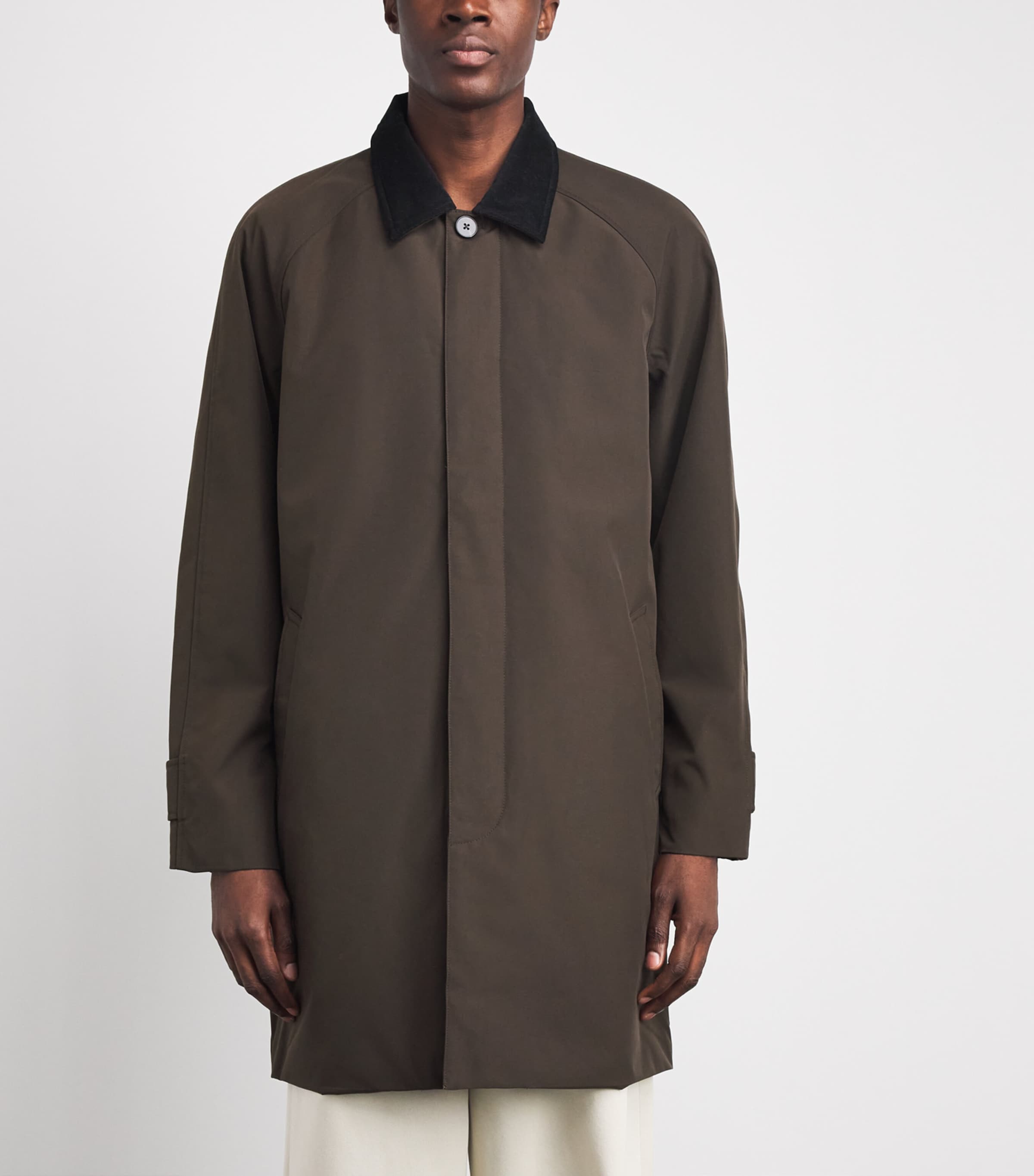 Samsøe Samsøe Mens Saron Overcoat Delicioso Image 4