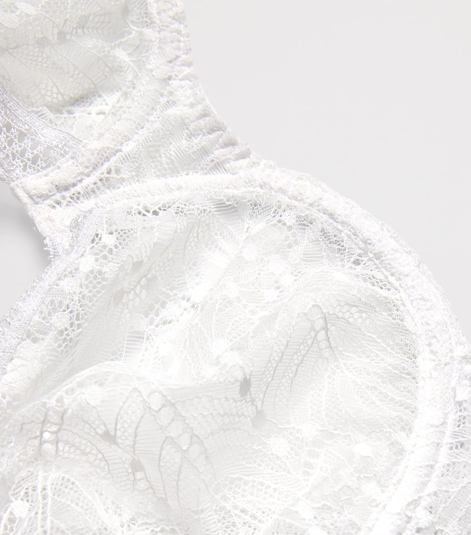 Lace Comète Plunge Bra 011 BLANC Image 4