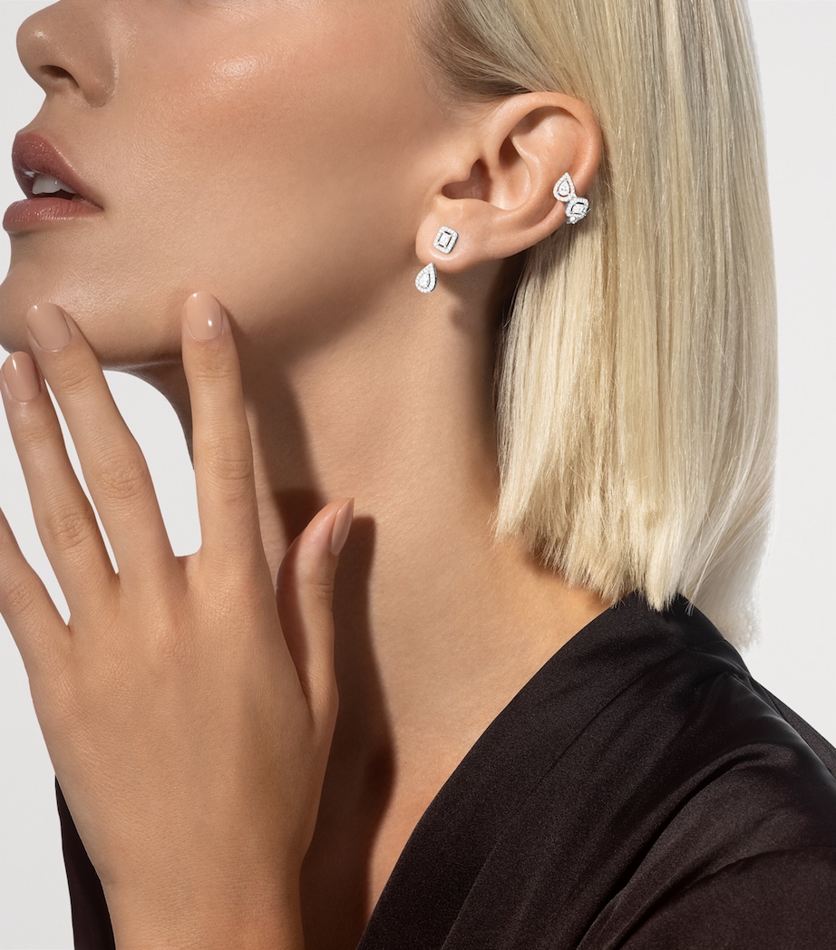Messika My Twin White Gold and Diamond Ear Cuff (0.60ct) White Gold Image 2