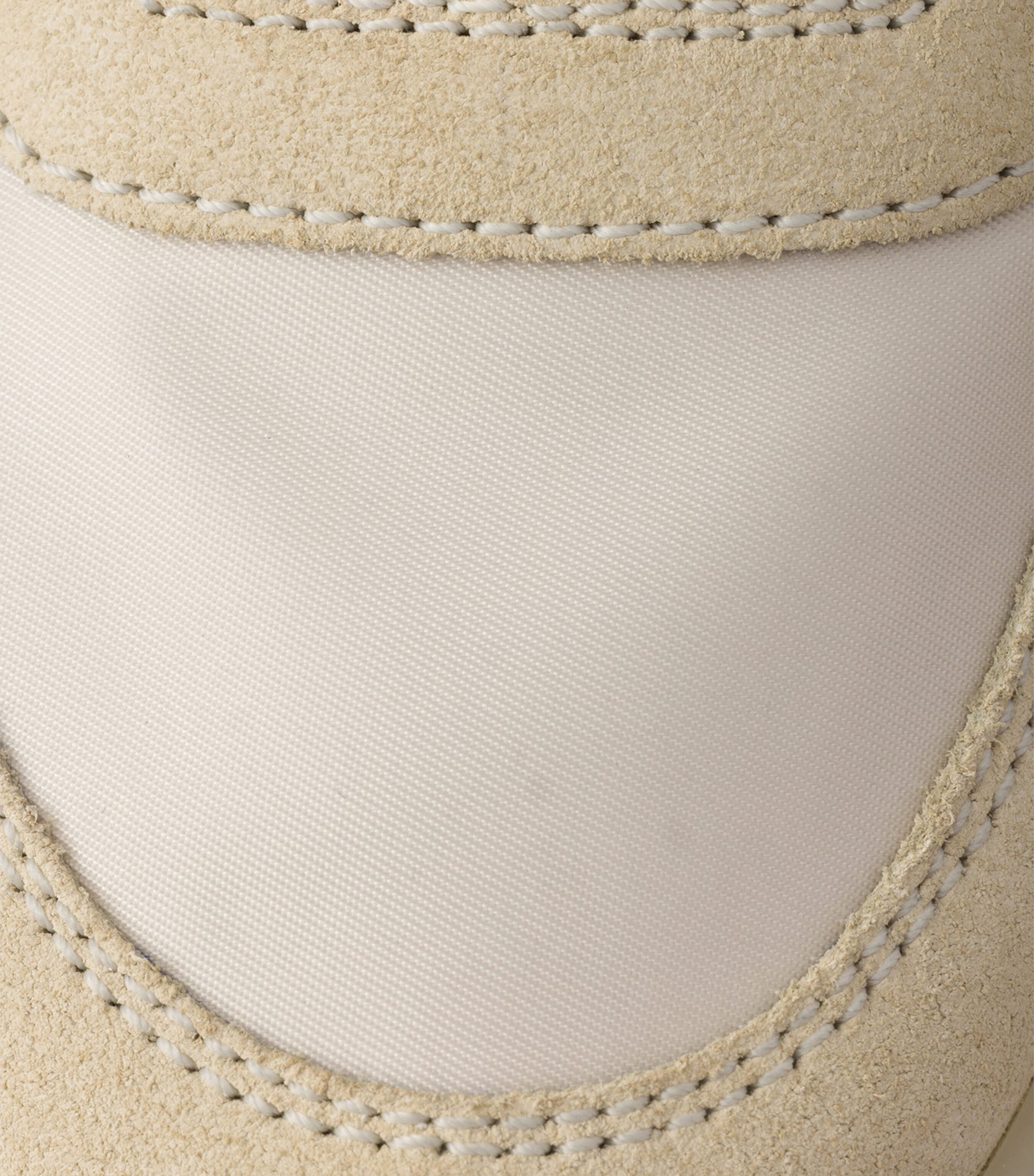 Re-Nylon and Suede Downtown Bold Sneakers F0304 Image 5