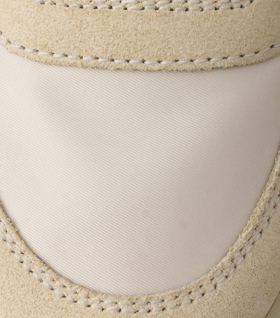 Re-Nylon and Suede Downtown Bold Sneakers F0304 Image 5