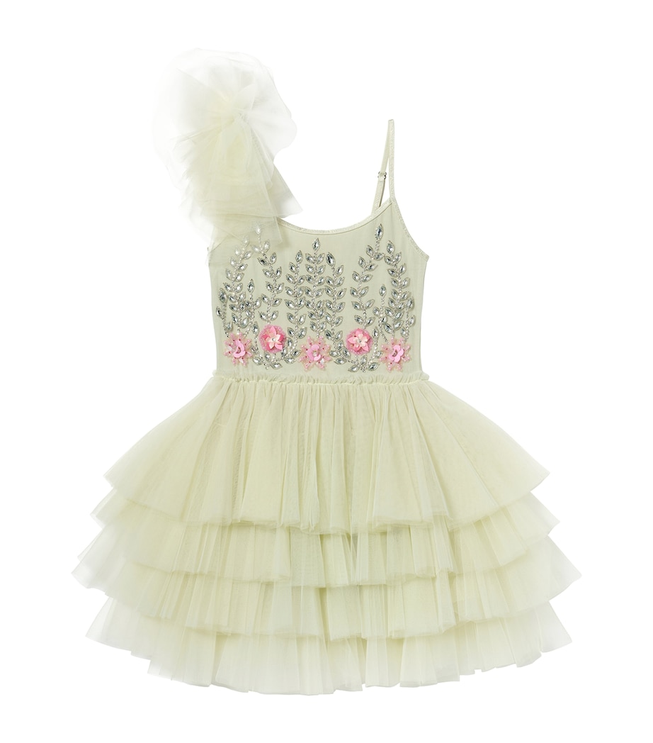 Tutu Du Monde Ruffled Marina Fleur Dress (2-11 Years) Fod Green Image 1