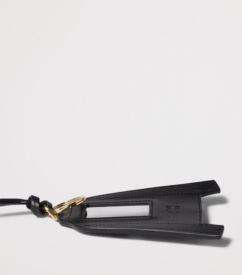 Miu Miu Leather Polo Shirt Keyring Image 3