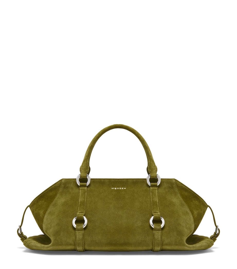 Suede Farringdon Top-Handle Bag 3311 Image 1