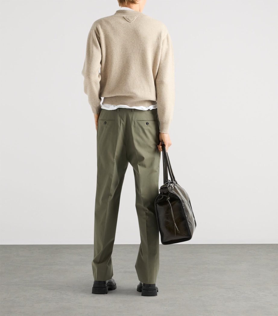 Re-Cashmere Crewneck Sweater F0AP2 Image 5