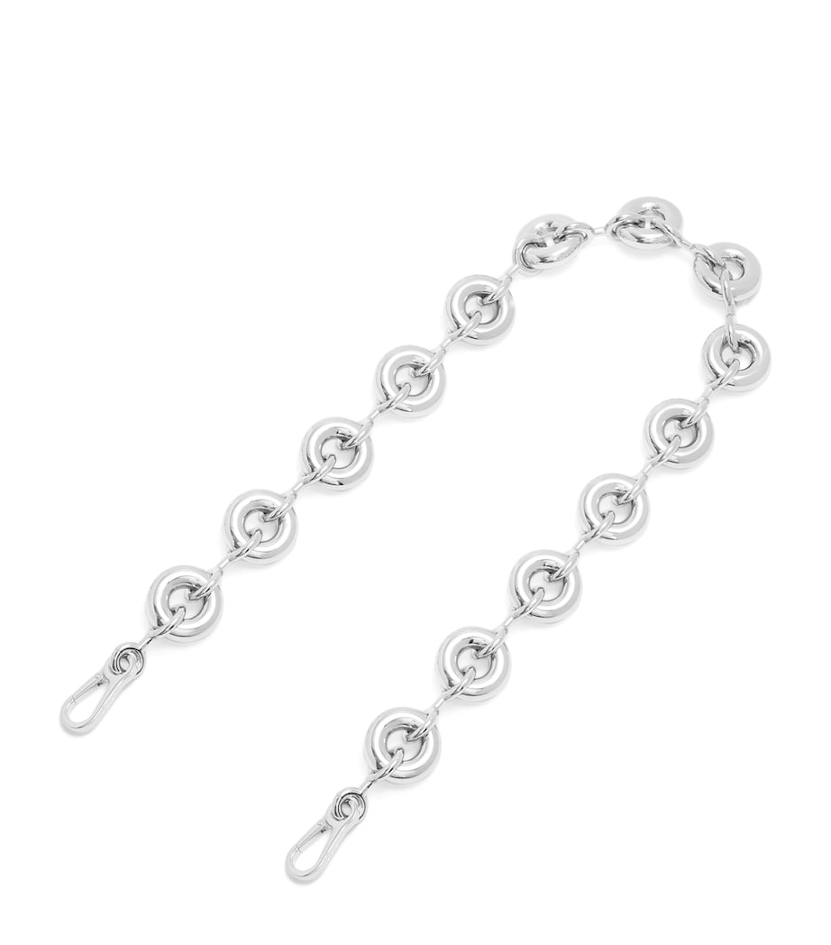 Donut Chain Bag Strap SILVER Image 1