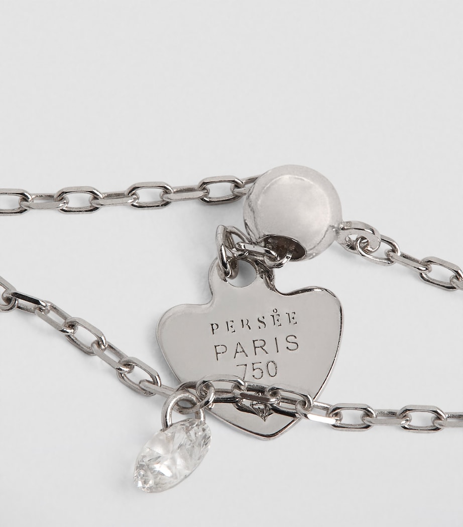 White Gold and Diamond Ring WHITE GOLD Image 6