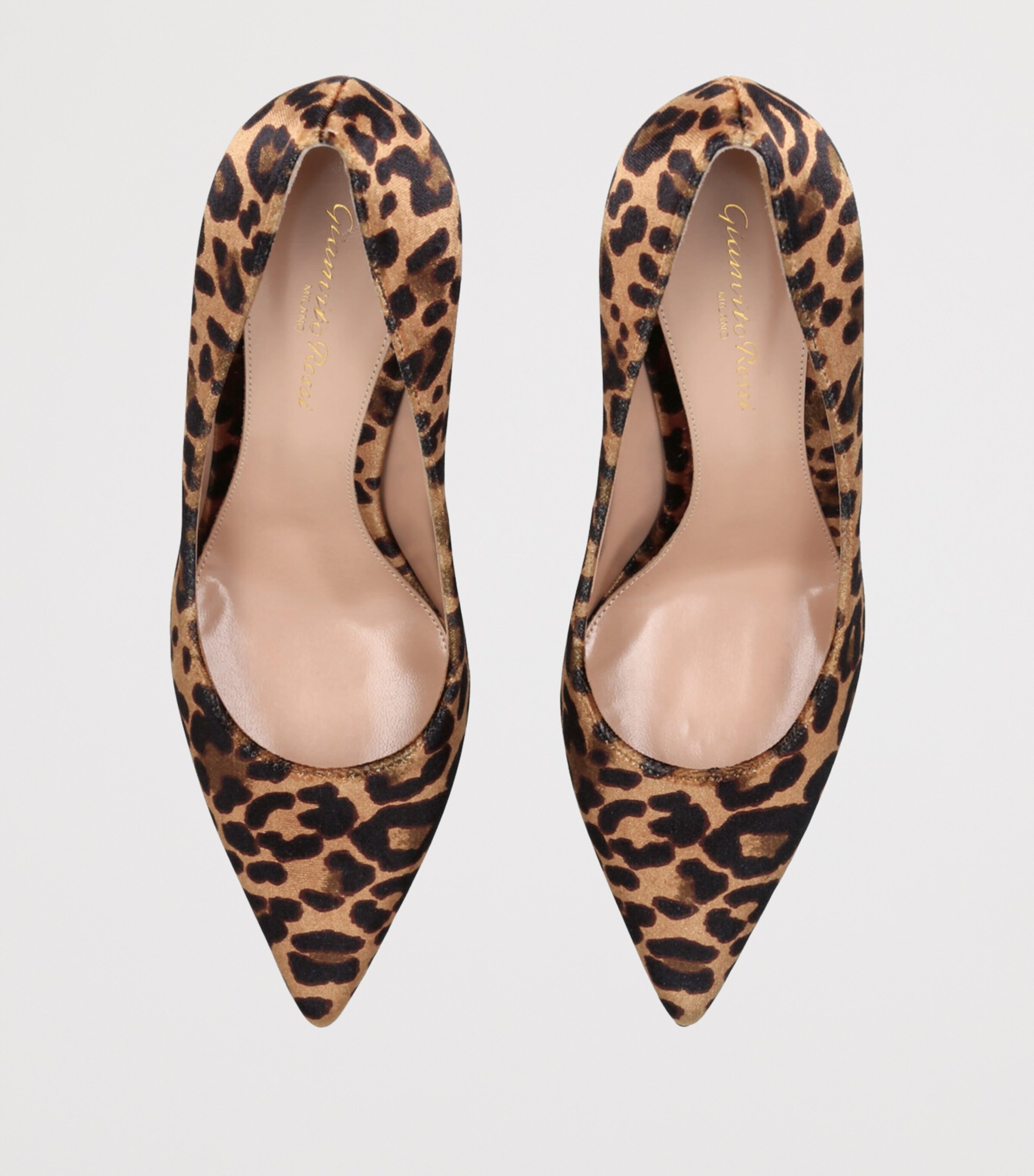 Gianvito Rossi Velvet Gianvito Pumps 85 Black/comb Image 4