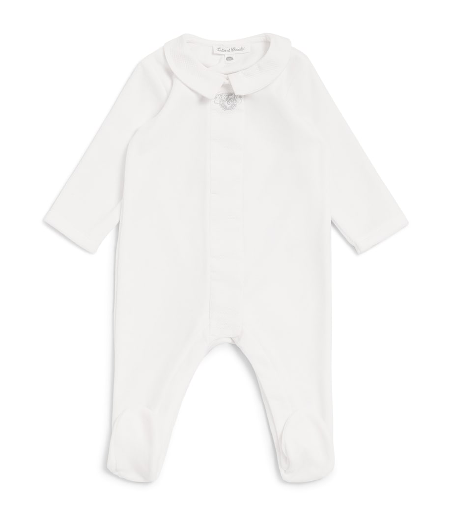 Tartine et Chocolat Velour All-In-One (0-24 Months) Blanc Image 1