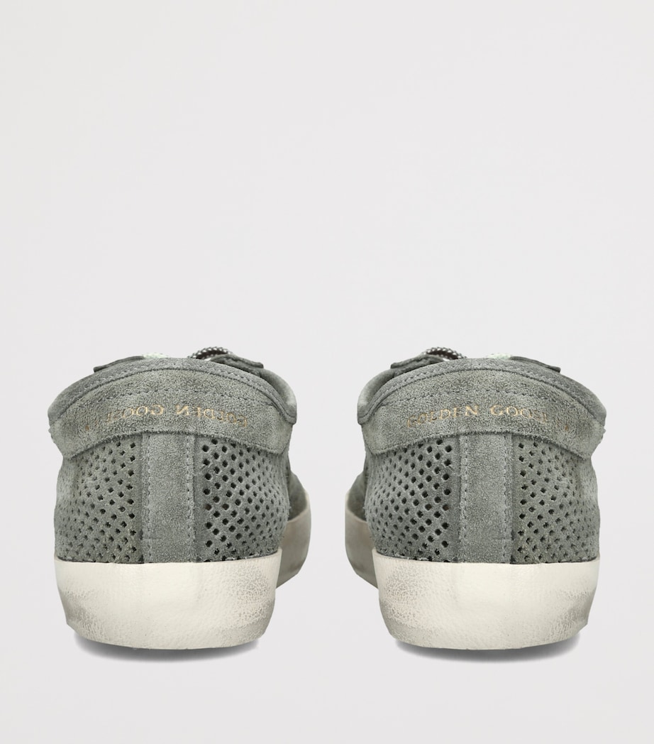Golden Goose Suede Super-Star Sneakers Grey Image 2