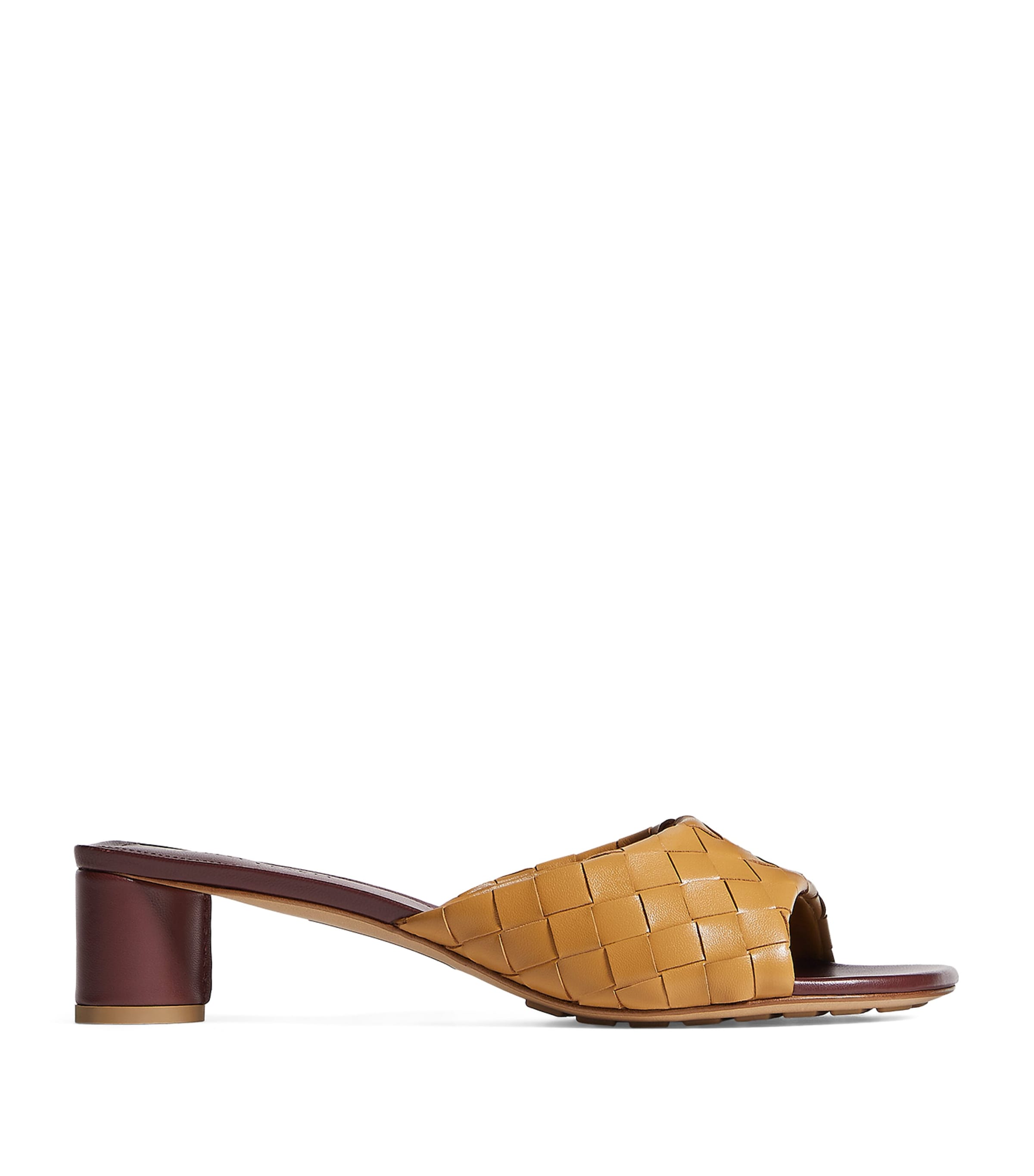 Bottega Veneta Lambskin Livia Heeled Mules 40 Image 1