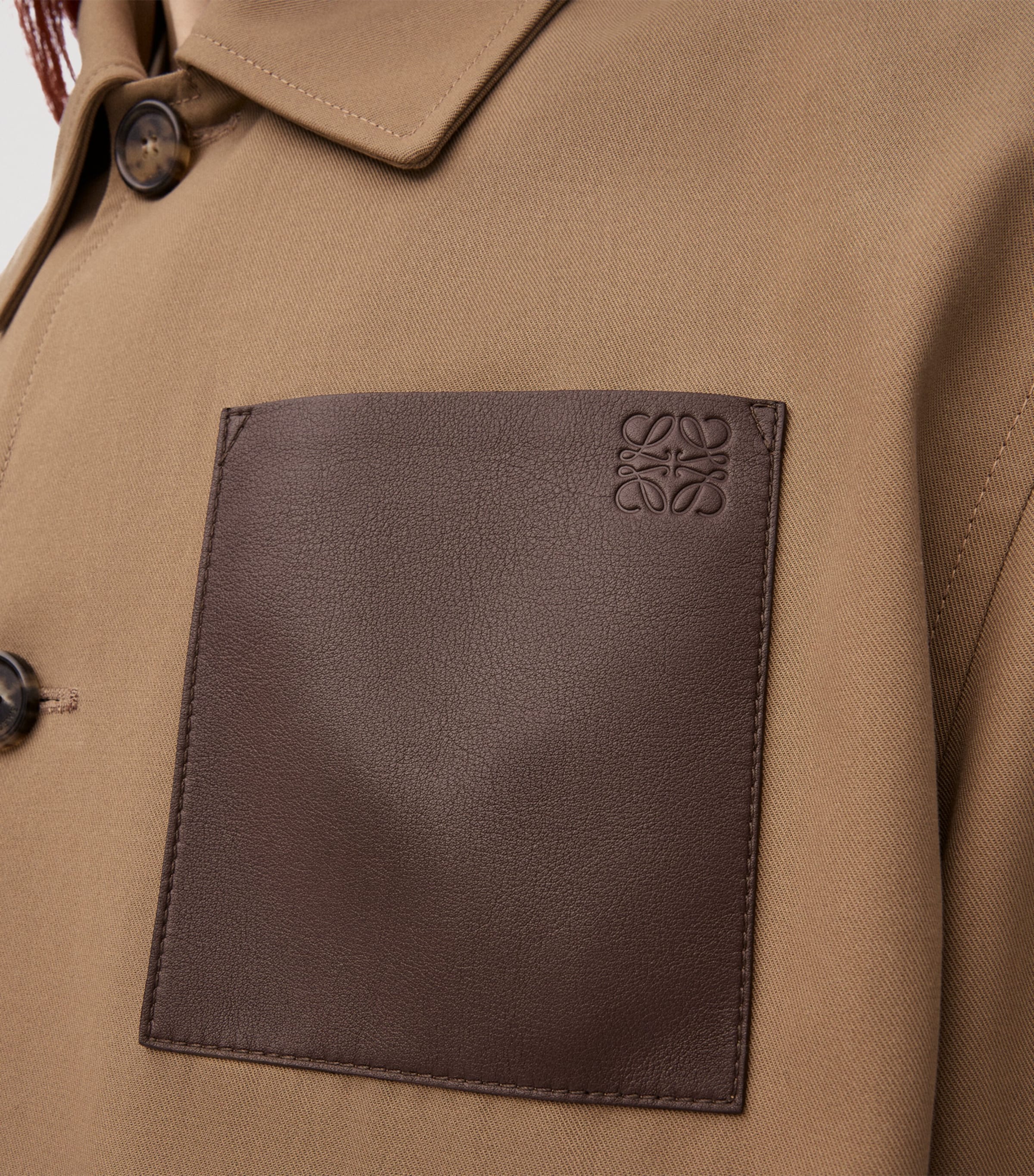 Cotton Workwear Jacket BEIGE Image 5