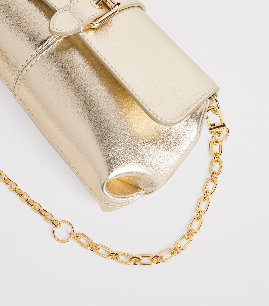 Maje Gold-Tone Chain Shoulder Strap Gold Image 3