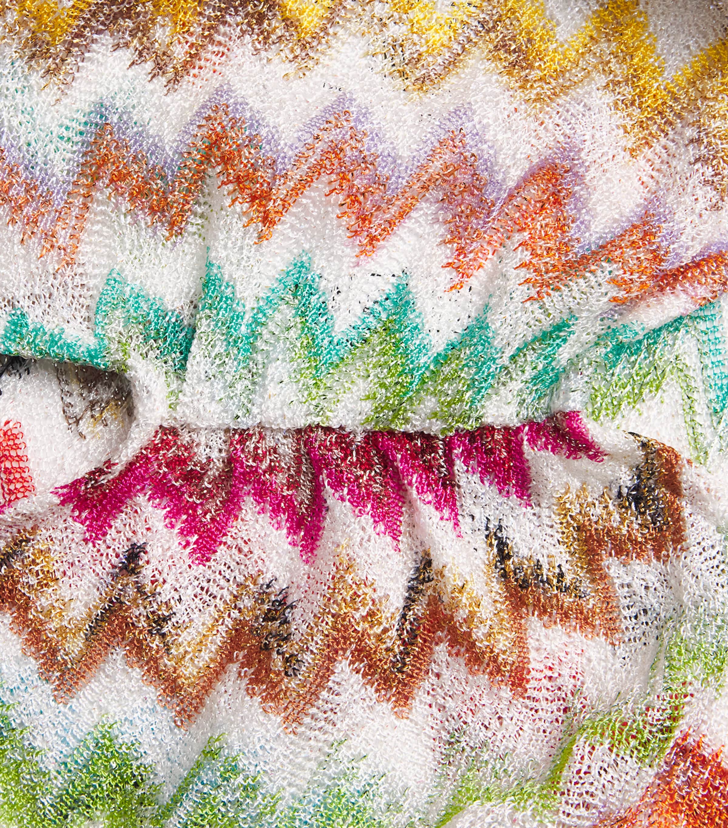 Missoni Womens Zigzag Crop Top Image 6